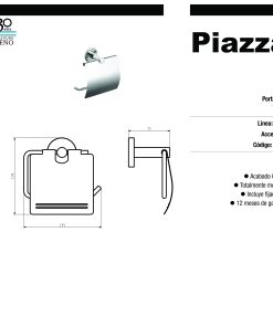 Alternative view of PIAZZA - GUILTY ACCESORIOS - PORTA ROLLO