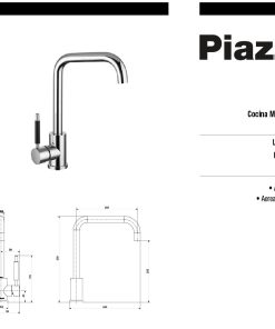Alternative view of PIAZZA - GOURMET - MONOCOMANDO COCINA MESADA 10303