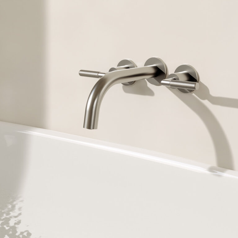 PEIRANO - NICKEL BEAT - LAVATORIO DE PARED CERAMICA - Imagen 2
