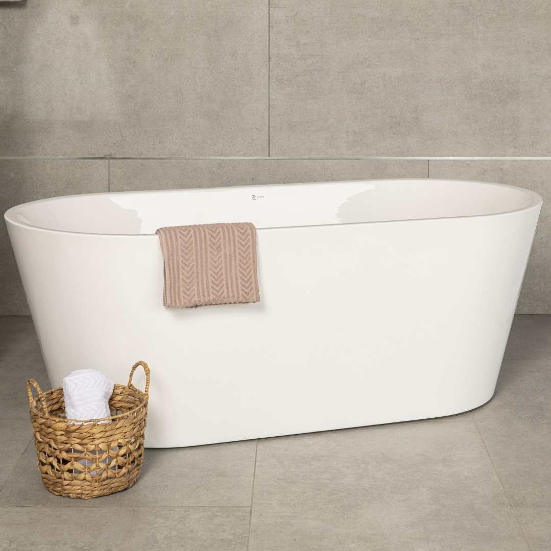ZEDRA - BAÑERA ACRILICA WAVE MARINE 160X75X58 CM