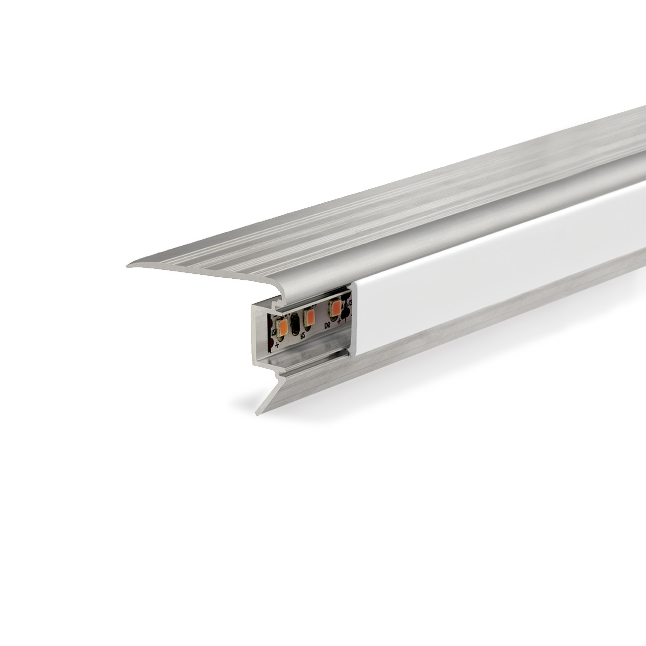 ATRIM - NARIZ DE ESCALON LED LINEA LUMIERE CR. MATE (2.50)