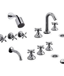 FV - NEWPORT PLUS - KIT DE GRIFERIA PARA BAÑO 0900.03/B2P-CR