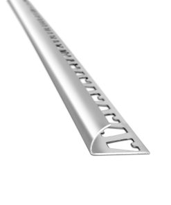 ATRIM - GUARDACANTO ARCO 10MM ALUM. CROMO DELUXE (2.50)