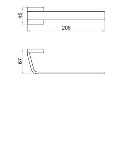 Alternative view of FV - CHALTEN - TOALLERO DE ARO 163/H4