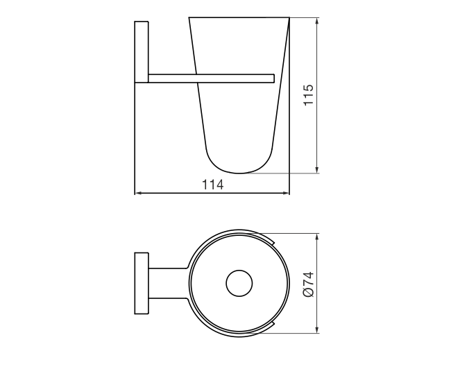 FV - CHALTEN - PORTA CEPILLOS 0169/H4 - Imagen 2