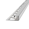 ATRIM - ACERO INOX - TERMINACION CUADR. ESM 12MM (2.5m)