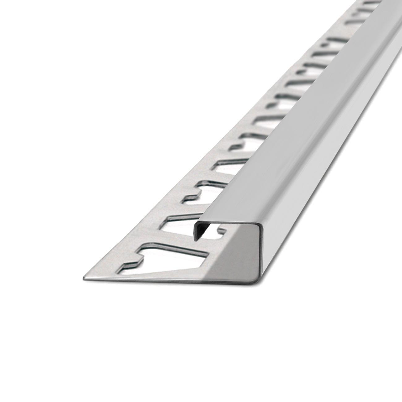 ATRIM - ACERO INOX - TERMINACION CUADR. ESM 12MM (2.5m)