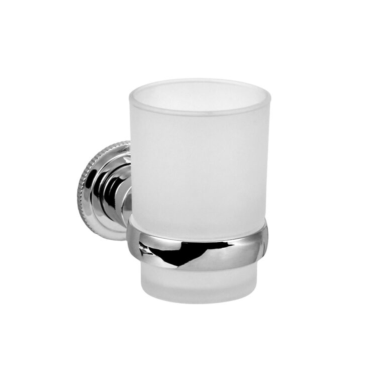 PEIRANO - PULSE - PORTA VASO Y CEPILLO CROMO