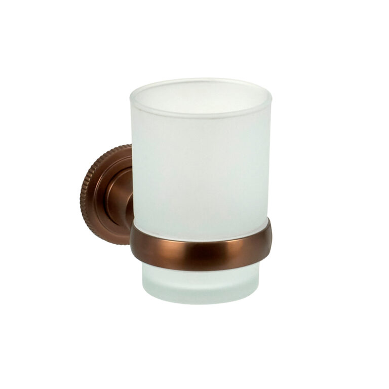 PEIRANO - PULSE - PORTA VASO Y CEPILLO DARK GOLD