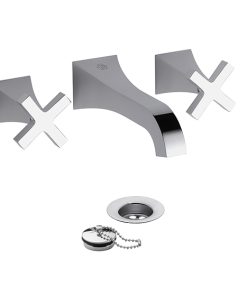 FV - URBANO - JUEGO PARA LAVATORIO DE PARED 0203/H3-CR