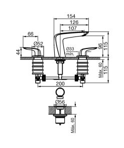 Alternative view of FV - EPUYEN - JUEGO PARA LAVATORIO 207/L2