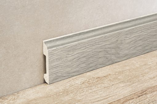 ATRIM - EPS - ZOCALO ECO COMP. GRIS CLARO CURVES 80MM (2.50)