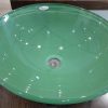 BIZANTINA - BACHA VIDRIO REDONDA VDE PALTA 42CM DIAM-14MM