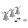 FV - URBANO - JUEGO PARA BIDET 0295/H3-CR