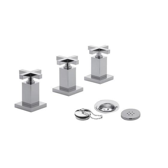 FV - DOMINIC - JUEGO PARA BIDET CON TRANSFERENCIA 295R/85