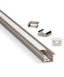 ATRIM - LISTELLO LED LINEA LUMIERE EMB 12X21.7(2.50) ALUM.