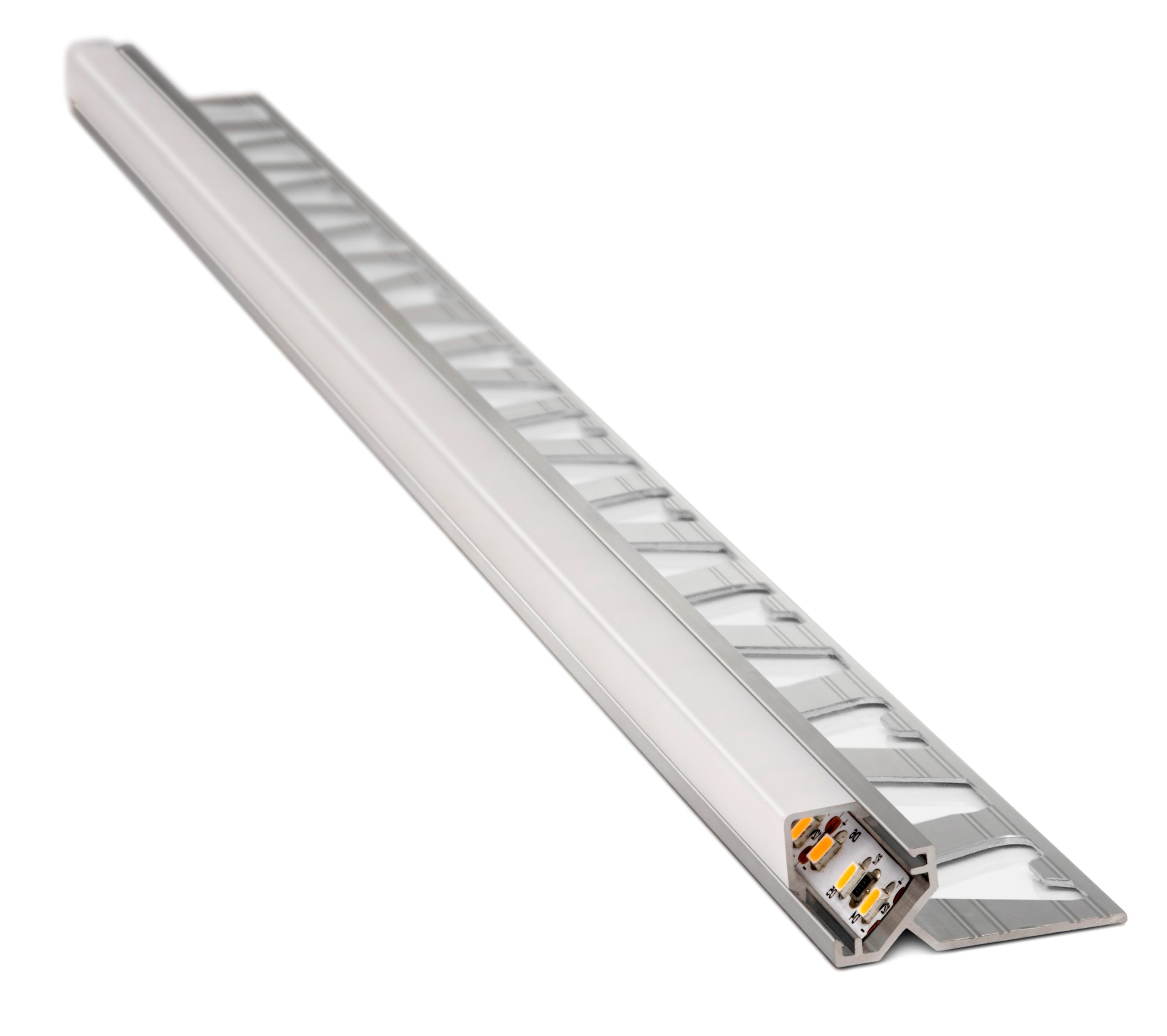 ATRIM - GUARDACANTO LUMIERE LED QUADRA DUO 10X10MM (2.50)