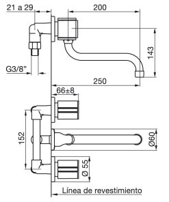 Alternative view of FV - CALIFORNIA - JUEGO PARA COCINA DE EMBUTIR 403/17