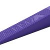 ATRIM - ESPACIADOR AUTONIVELANTE CUÑA CHICA VIOLETA