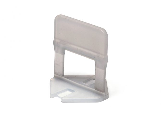 ATRIM - ESPACIADOR AUTONIVELANTE CHICO 1MM CLIP GRIS