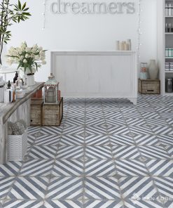 Alternative view of SAN LORENZO - PORCELANATO MIDBLUE 1° 29X58 (1.35)