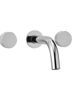 PEIRANO - FABRIC CROMO - JUEGO PARA LAVATORIO PARED 62-100C