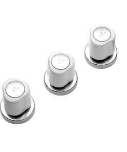 PEIRANO - LORCA - JUEGO PARA BIDET BLANCO / CROMO 70-010