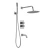 PEIRANO - FABRIC CROMO - DUCHA EMB. MONOCOMANDO 80-200C
