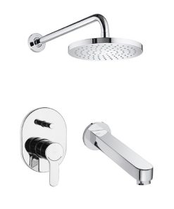 ROCA - L20 - GRIFERIA MONOCOMANDO KIT P BAÑERA/DUCHA EMB CRO