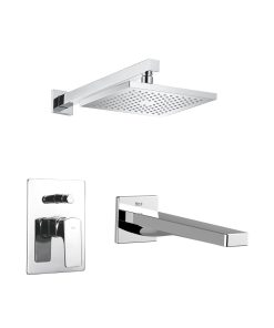 ROCA - VARNA-  MONOCOMANDO KIT BAÑERA/DUCHA EMBUTIR