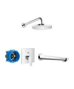 ROCA - ATLAS - GRIFERIA MONOCOMANDO KIT BAÑERA/DUCHA EMBUTIR