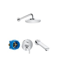 ROCA - NAIA - GRIFERIA MONOCOMANDO KIT BAÑERA/DUCHA EMB. CRO