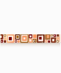 KRYSTALES - CUADRAT MARRON FRISO 4.5X50