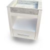 ACCECO - AIDA - VANITORY BLANCO LAQ. DE COLGAR 50X62 C/MES.