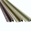 ATRIM - GUARDACANTO QUADRA 12X10MM ALUM. CAFE (2.50)
