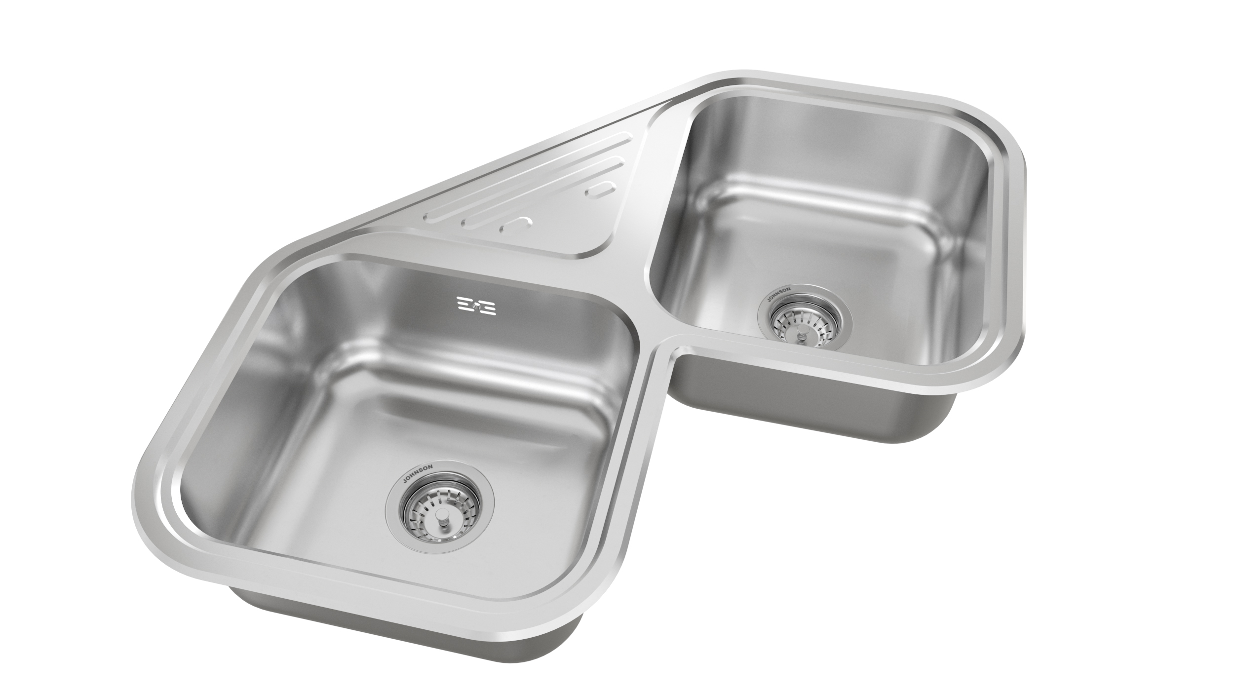 JOHNSON - PILETA ESQUINERA AXAD78A 78X78X18