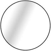 REFLEJAR - BLACK - ESPEJO 77CM Ø