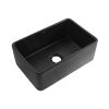 PEIRANO - BACHA DE APOYAR NEGRA 610x457x254