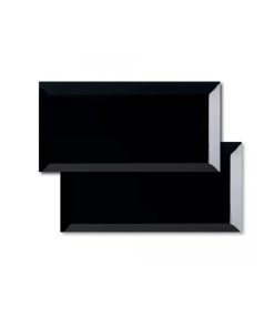 INCEPA - SL - CERAMICA BISOTE MIRC NEGRO 1° 7.7X15.4 (0.93)
