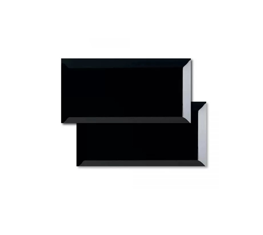 INCEPA - SL - CERAMICA BISOTE MIRC NEGRO 1° 7.7X15.4 (0.93)