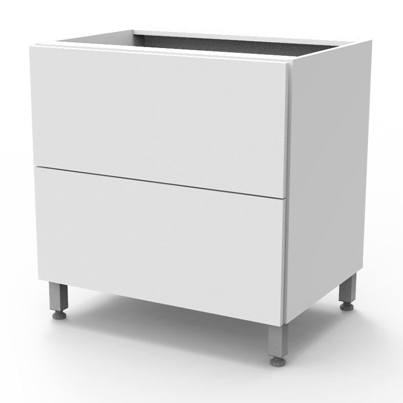 ITAR - BOX EDGE - CAJONERA 2CAJ 80X83X583 BLANCO