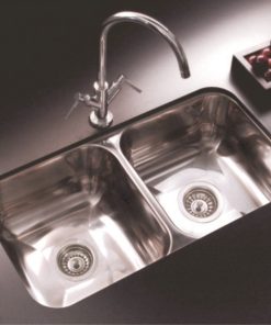 JOHNSON - PILETA DOBLE C37/18 70.8X37X18 - Imagen 3
