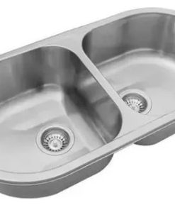 JOHNSON - PILETA DOBLE DN1 78.8X37X20