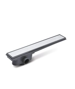 ATRIM - DESAGÜE LINEAL RIO ABS + ACERO INOX CLAS MATE 45 CM