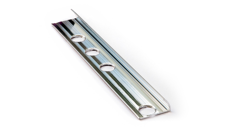 H&O - GUARDACANTOS - ALUMINIO BRILLANTE GAB 9MM