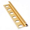 H&O - GUARDACANTO - ALUMINIO ORO MATE GAOM 9 MM