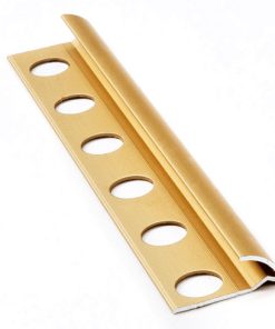 H&O - GUARDACANTO - ALUMINIO ORO MATE GAOM 9 MM
