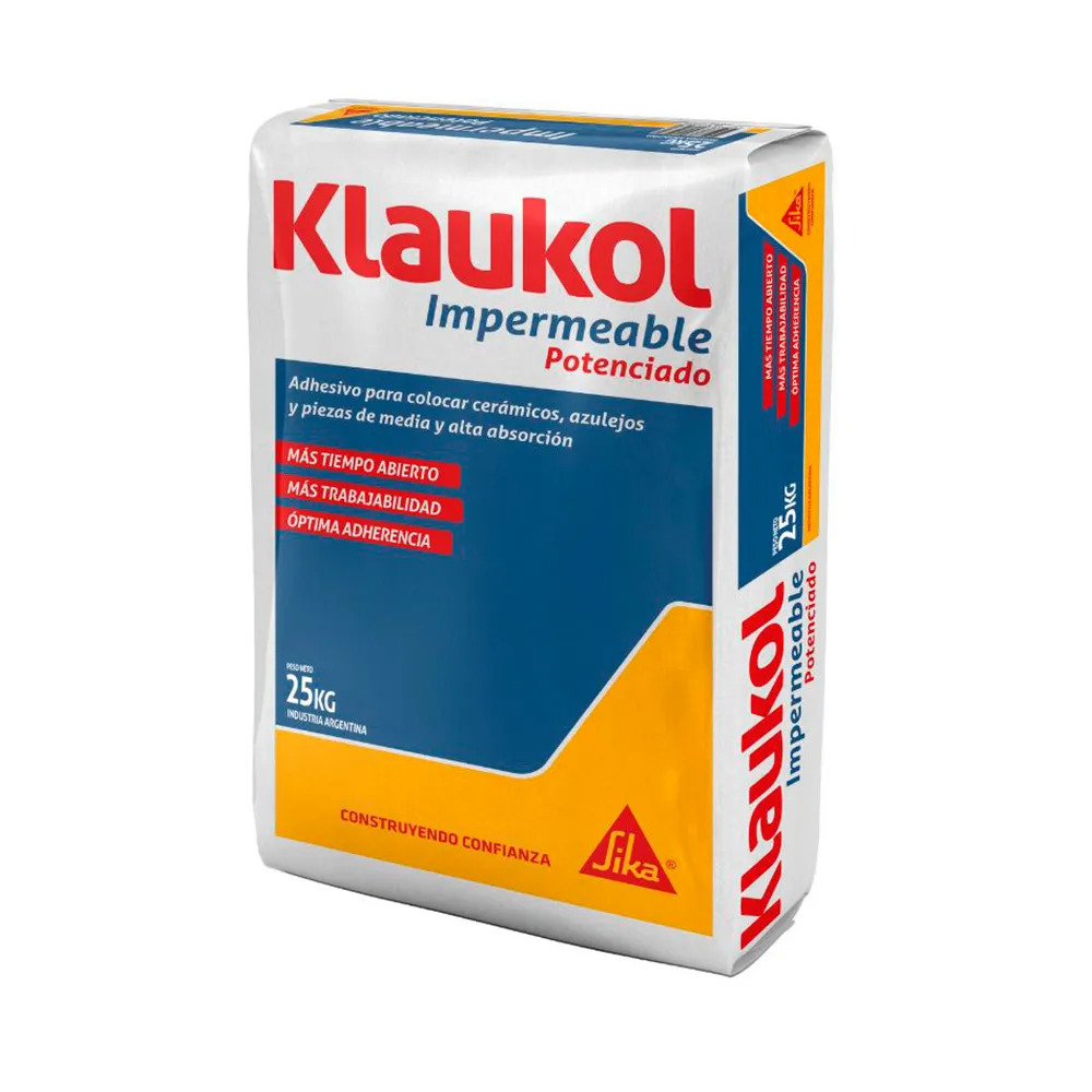 KLAUKOL - ADHESIVO IMPERMEABLE POTENCIADO 25KG