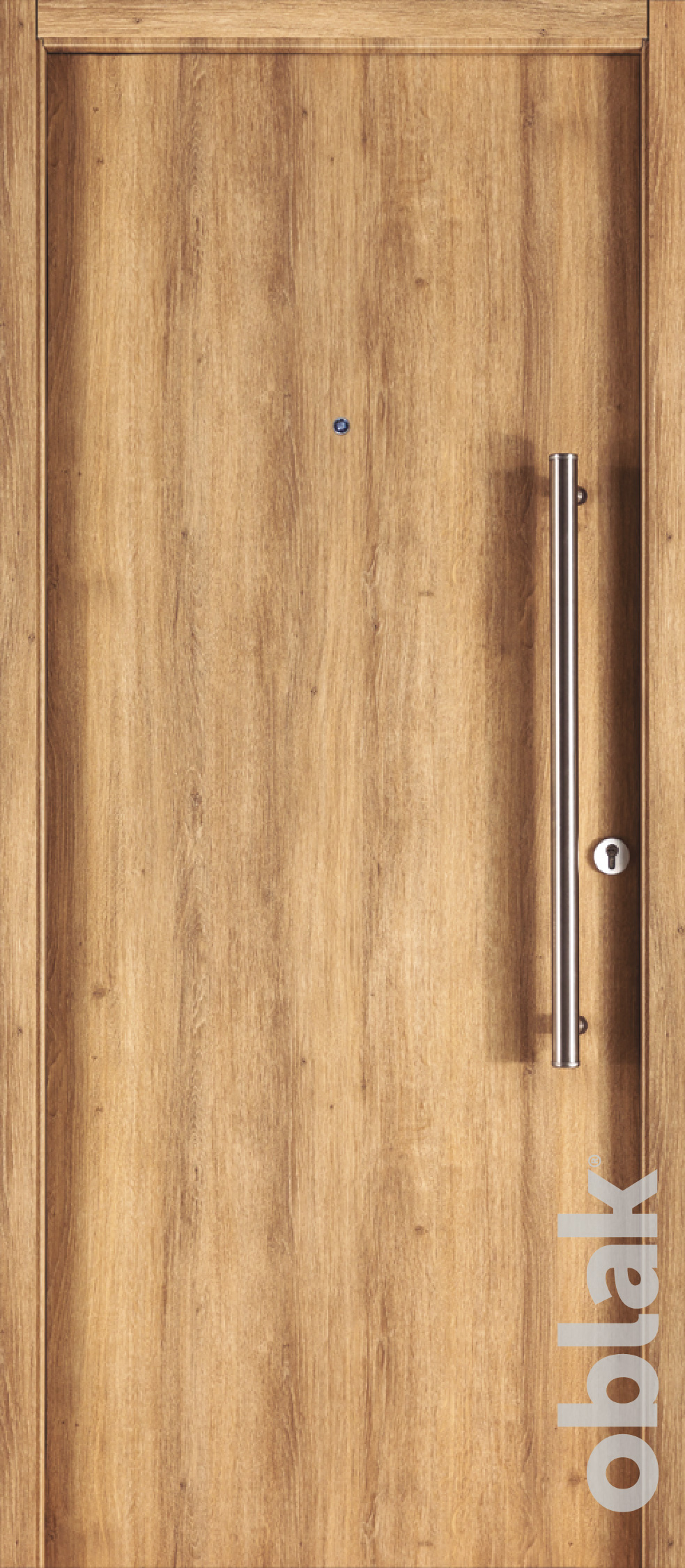 OBLAK - INNOVA - PTA SIMPLE 1900 R NATURAL 80X200X10 IZQ MCH