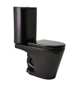 FERRUM - MARINA - INODORO LARGO 6 L NEGRO